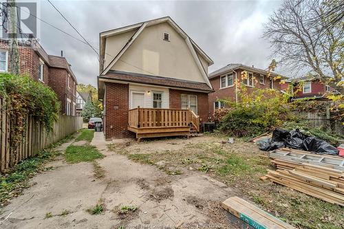 372 Rosedale, Windsor, ON - Outdoor With Deck Patio Veranda