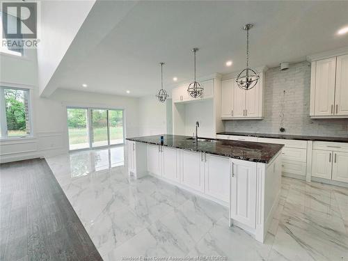 300 Benson Court, Amherstburg, ON - Indoor Photo Showing Kitchen With Upgraded Kitchen