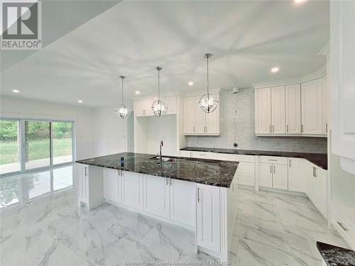 300 Benson Court, Amherstburg, ON - Indoor Photo Showing Kitchen With Upgraded Kitchen