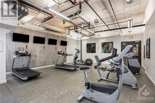 1010 - 111 Champagne Avenue, Ottawa, ON - Indoor Photo Showing Gym Room