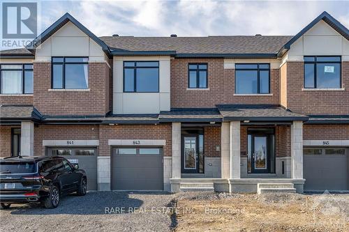 843 Mochi Circle, Ottawa, ON - Outdoor With Facade