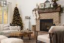 303 Clearwater Lake Road, Huntsville, ON  - Indoor Photo Showing Living Room With Fireplace 