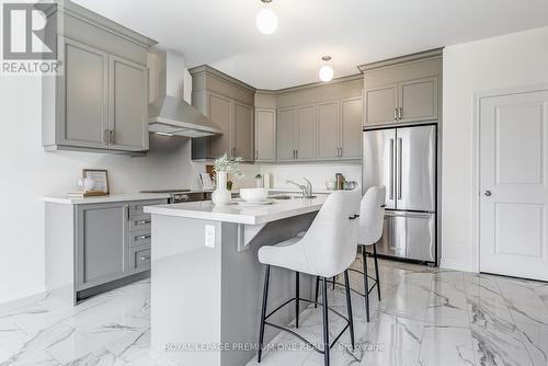 447 Black Cherry Crescent, Shelburne, ON - Indoor Photo Showing Kitchen With Stainless Steel Kitchen With Upgraded Kitchen