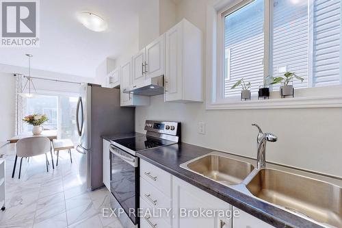 34 Woodbine Avenue, Welland, ON - Indoor Photo Showing Kitchen With Double Sink