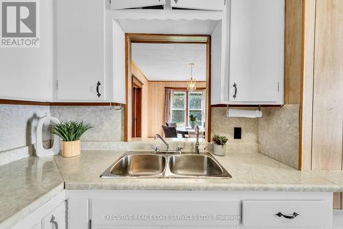 1045 St. Johns Road N, Norfolk, ON - Indoor Photo Showing Kitchen With Double Sink