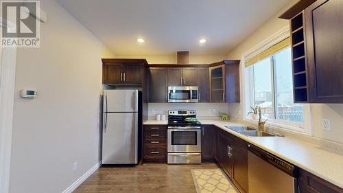 8623 83 Street, Fort St. John, BC - Indoor Photo Showing Kitchen With Double Sink