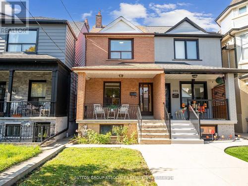 696 Crawford Street, Toronto, ON - Outdoor With Deck Patio Veranda With Facade