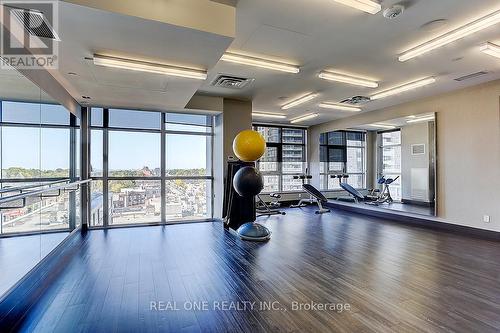 1510 - 501 St Clair Avenue W, Toronto, ON - Indoor Photo Showing Gym Room