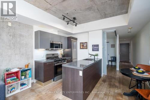 811 - 25 Stafford Street, Toronto, ON - Indoor Photo Showing Kitchen With Stainless Steel Kitchen