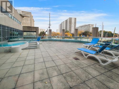 2309 - 1 Elm Drive, Mississauga, ON - Outdoor With In Ground Pool