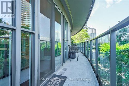 308 - 60 Absolute Avenue, Mississauga, ON -  With Balcony With Exterior