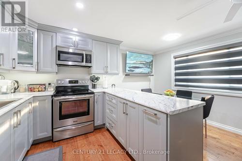 8 Kirkham Drive, Ajax, ON - Indoor Photo Showing Kitchen With Double Sink