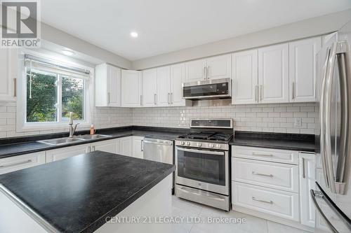 8 Kirkham Drive, Ajax, ON - Indoor Photo Showing Kitchen With Double Sink