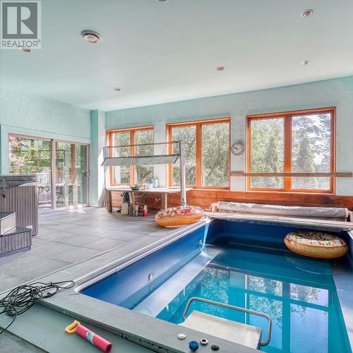 56 Nerie Road, Vernon, BC - Indoor Photo Showing Other Room With In Ground Pool