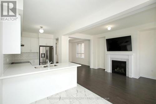 80 Coho Drive, Whitby, ON - Indoor With Fireplace