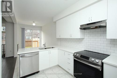 80 Coho Drive, Whitby, ON - Indoor Photo Showing Kitchen With Stainless Steel Kitchen With Double Sink