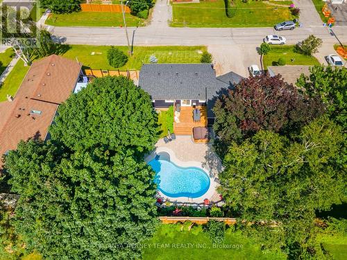 54 Mitchell Avenue, Whitby, ON - Outdoor With In Ground Pool With View