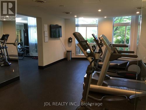 907 - 23 Lorraine Drive, Toronto, ON - Indoor Photo Showing Gym Room