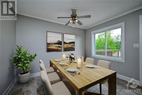 618 Latimer Road, South Mountain, ON - Indoor Photo Showing Dining Room