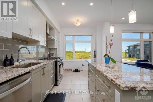 60 Verglas Lane, Ottawa, ON - Indoor Photo Showing Kitchen With Upgraded Kitchen