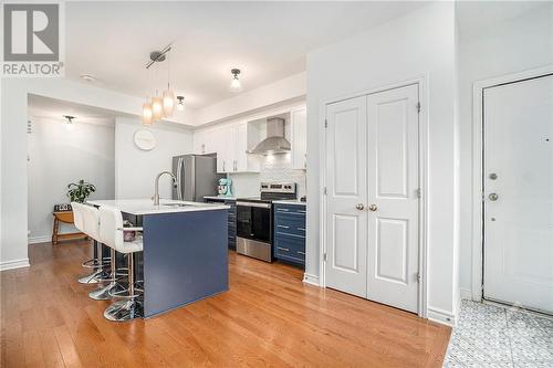 596 Compass Street, Ottawa, ON - Indoor Photo Showing Kitchen With Stainless Steel Kitchen With Upgraded Kitchen