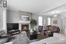 802 Cappamore Drive, Ottawa, ON  - Indoor Photo Showing Living Room With Fireplace 