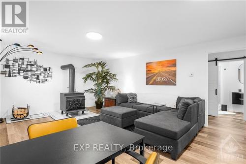 1699 Bay Road, Champlain, ON - Indoor Photo Showing Living Room With Fireplace