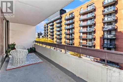 Large balcony - 141 Somerset Street Unit#601, Ottawa, ON - Outdoor With Balcony