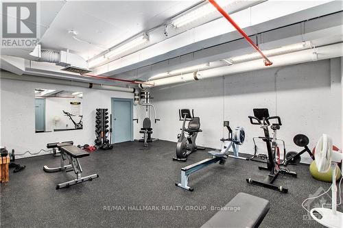 601 - 141 Somerset Street, Ottawa, ON - Indoor Photo Showing Gym Room