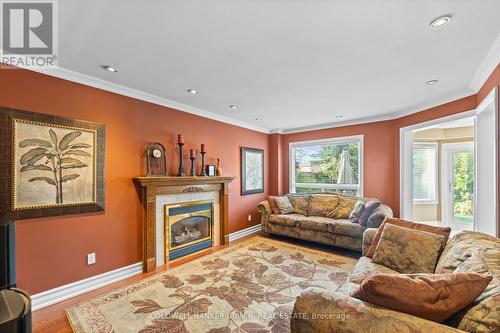 81 Willowbrook Drive, Whitby (Pringle Creek), ON - Indoor Photo Showing Living Room With Fireplace