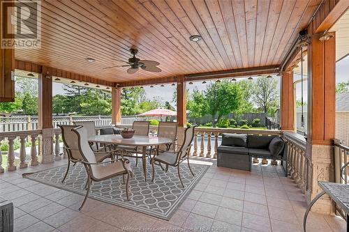 593 Dorset, Tecumseh, ON - Outdoor With Deck Patio Veranda With Exterior