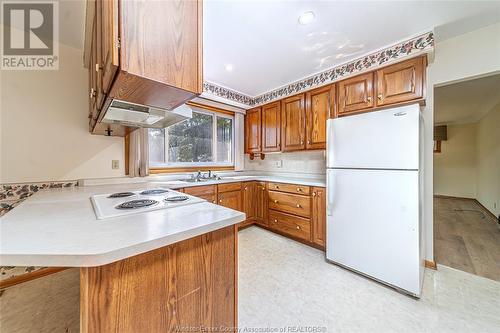 1898 Jefferson, Windsor, ON - Indoor Photo Showing Kitchen With Double Sink