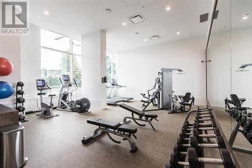 7Fl 8031 Nunavut Lane, Vancouver, BC - Indoor Photo Showing Gym Room