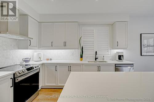 72 Souter Drive, Whitby, ON - Indoor Photo Showing Kitchen With Stainless Steel Kitchen With Double Sink