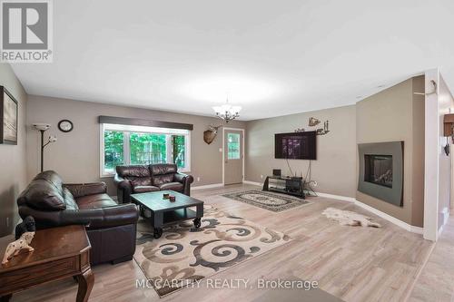 346244 4Th Concession B, Grey Highlands, ON - Indoor Photo Showing Living Room With Fireplace