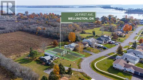 20 First Avenue, Prince Edward County (Wellington), ON - Outdoor With Body Of Water With View