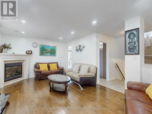 78A Kerfoot Crescent, Georgina, ON - Indoor Photo Showing Living Room With Fireplace