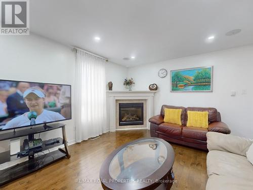 78A Kerfoot Crescent, Georgina, ON - Indoor Photo Showing Living Room With Fireplace