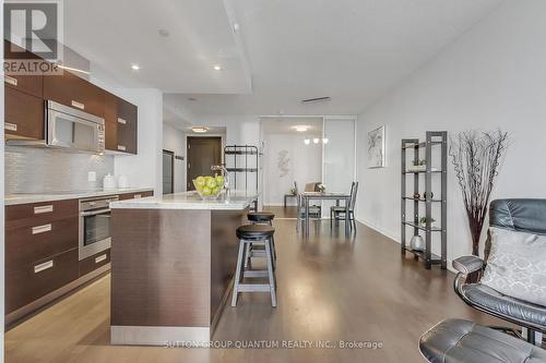 2106 - 88 Park Lawn Road, Toronto, ON - Indoor Photo Showing Kitchen With Upgraded Kitchen