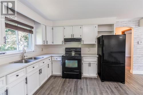 155 Biggings Ave, Sault Ste. Marie, ON - Indoor Photo Showing Kitchen With Double Sink