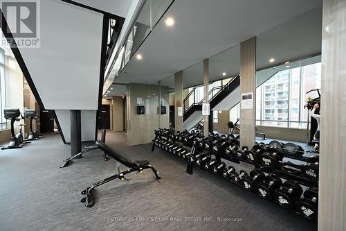 3106 - 89 Dunfield Avenue, Toronto, ON - Indoor Photo Showing Gym Room