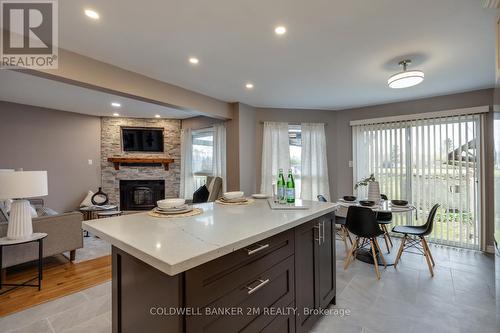 1481 Major Oaks Road, Pickering (Brock Ridge), ON - Indoor With Fireplace