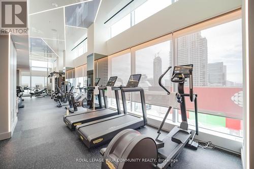 3903 - 183 Wellington Street W, Toronto, ON - Indoor Photo Showing Gym Room