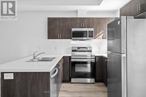 222 - 781 Clare Avenue, Welland, ON - Indoor Photo Showing Kitchen With Double Sink