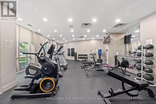 2101 - 28 Harrison Garden Boulevard, Toronto, ON - Indoor Photo Showing Gym Room