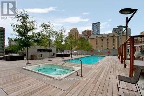 505 - 110 Charles Street E, Toronto, ON - Outdoor With In Ground Pool With Deck Patio Veranda