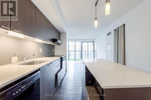 505 - 110 Charles Street E, Toronto, ON - Indoor Photo Showing Kitchen With Upgraded Kitchen