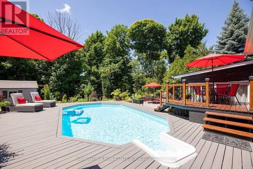 3594 Gallager Drive, Mississauga, ON - Outdoor With Deck Patio Veranda With Backyard