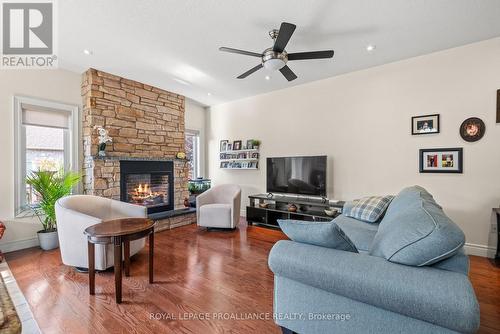 449 Foote Crescent, Cobourg, ON - Indoor Photo Showing Living Room With Fireplace