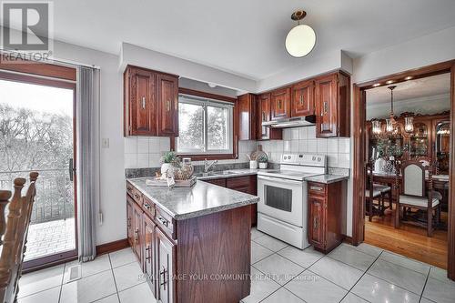 21 Disan Court, Toronto, ON - Indoor Photo Showing Kitchen With Double Sink